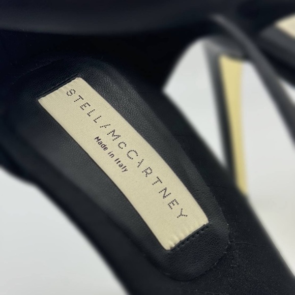 HIGH-HEEL SANDALS SLIP-ON STYLE VON STELLA MCCARTNEY SIZE 38 - Picture 5 of 9